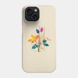 Abstract Botanical Phone Case