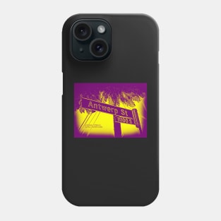 Antwerp Street, Los Angeles, California CANDYGOLD by Mistah Wilson Phone Case