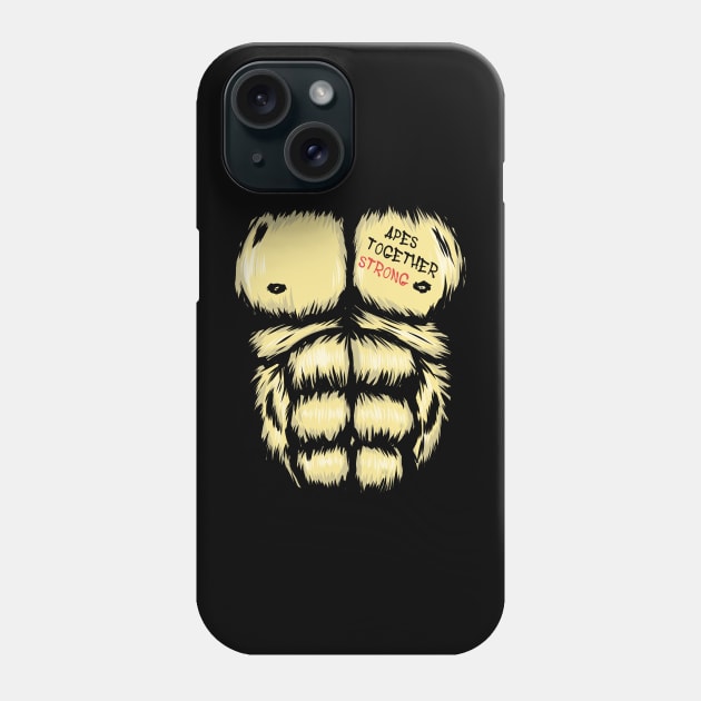 Apes Together Strong Gme Amc Ape Gorilla To the moon Phone Case by JayD World