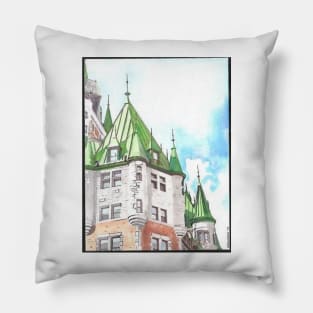 Chateau Frontenac Pillow