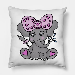 Cute Elephant Pillow