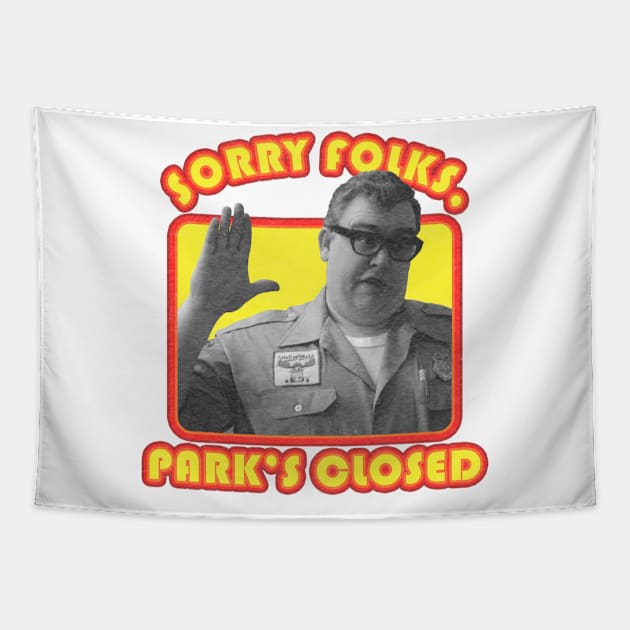 Walley World - Sorry Folks, Park's Closed Tapestry by meltingminds