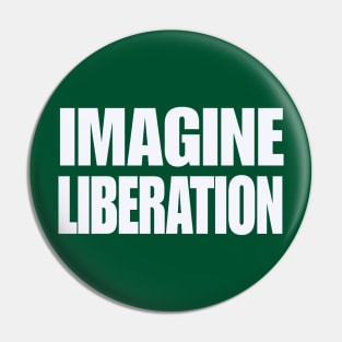 IMAGINE LIBERATION - Redo - White - Back Pin