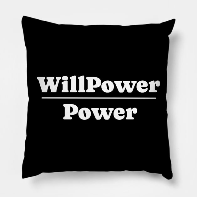 Will power over Power Pillow by Meta Paradigm