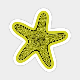 Starfish or Sea Star - detailed sea animal design Magnet