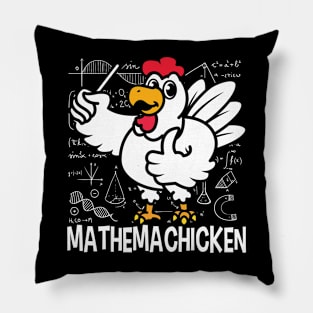 Mathemachicken Pillow