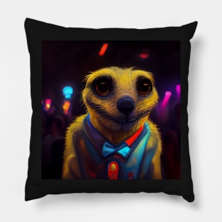 colourful meerkat 08 Pillow