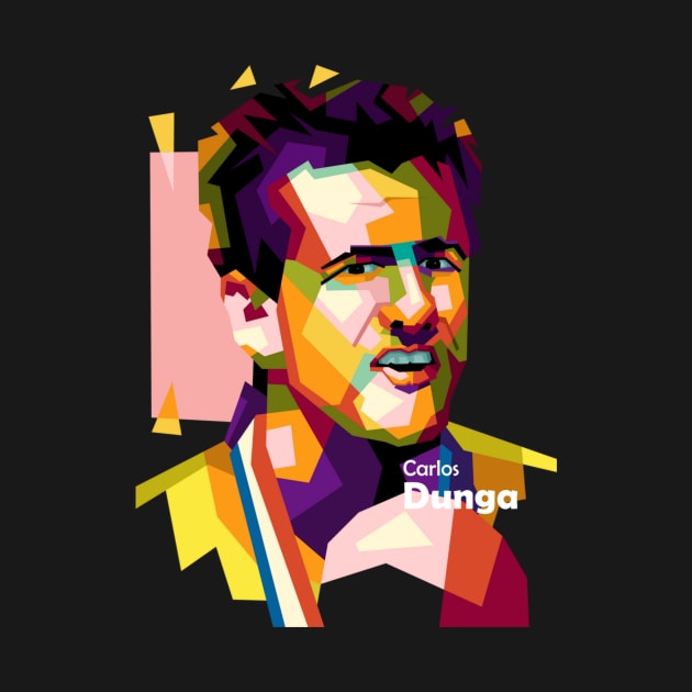 Brazilian Celebrity In Wpap Art by animaperio pixel retro