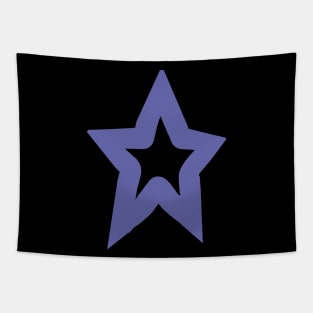 Star Very Peri Periwinkle Blue Color of the Year 2022 Tapestry