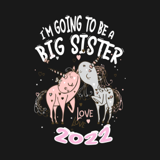 Promoted to Big Sister 2022 T-Shirt