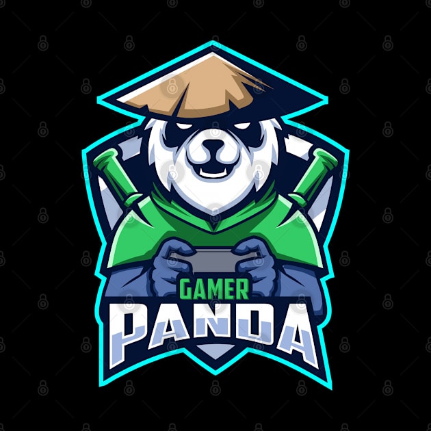 Gamer Panda by What.A.Glory