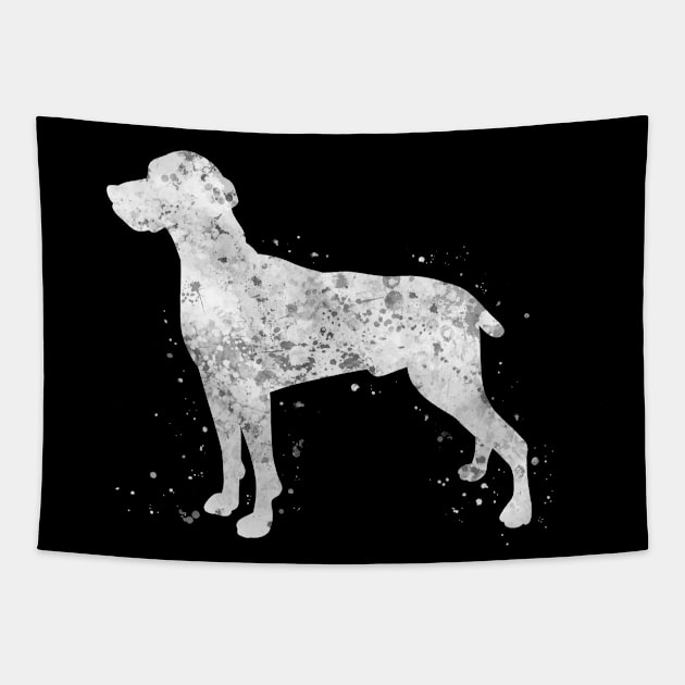 Weimaraner Dog Tapestry by Yahya Art