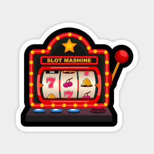 Slot Machine Lucky Game Magnet