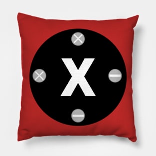 Letter X Pillow