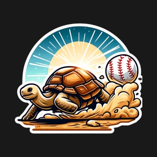 Endangered Beauty Baseball Desert Tortoise T-Shirt