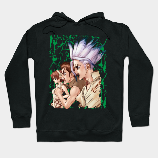 Dr Stone 02 Dr Stone Hoodie Teepublic
