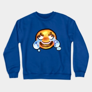 Crying Laughing Cursed Emoji - Emoji - Hoodie