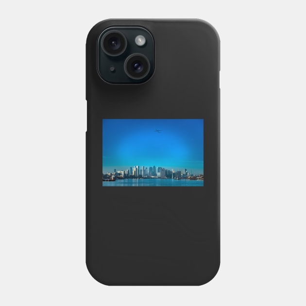 River Thames and London Skyline Phone Case by stuartchard