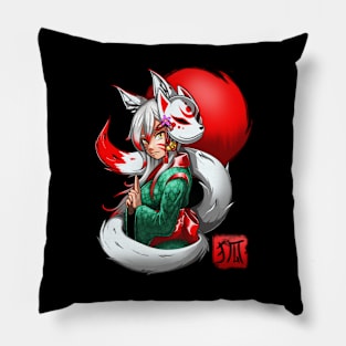 Kitsune Girl Pillow