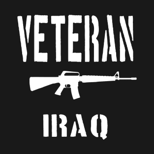 Iraq Veteran 1st War M16 Rifle T-Shirt