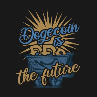 Dogecoin HODL Crypto Dogecoin Meme To The Moon T-Shirt