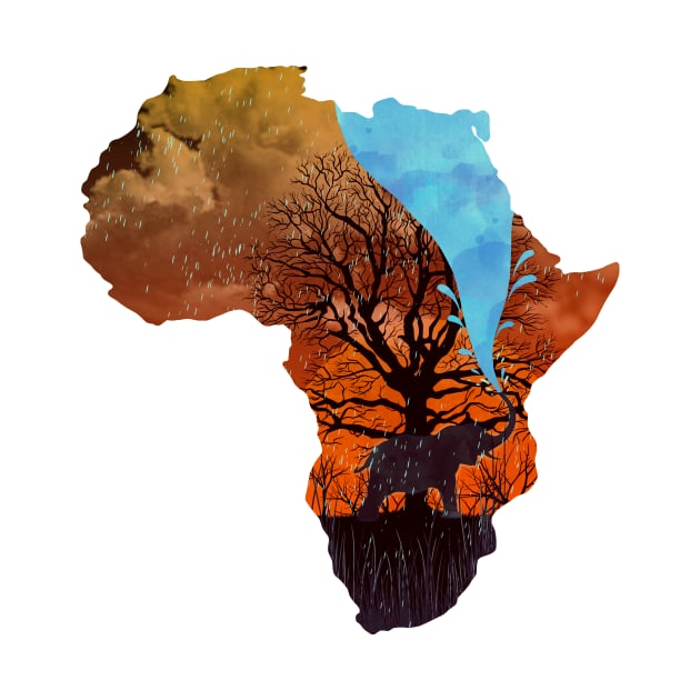 Rain For Africa by GODZILLARGE