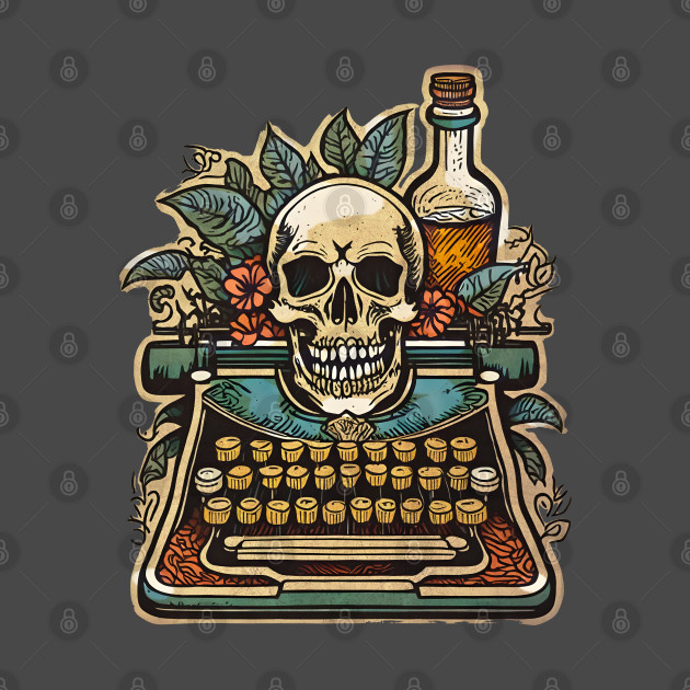 Dead Writer by Midcenturydave