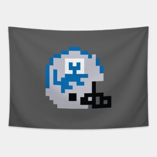 8 Bit Detroit Lions Helmet Tapestry