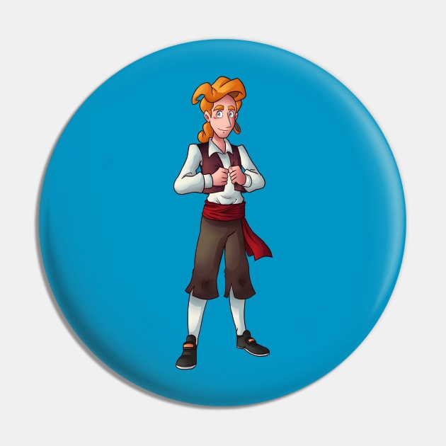 Guybrush from MONKEY ISLAND Pin by IanDimas