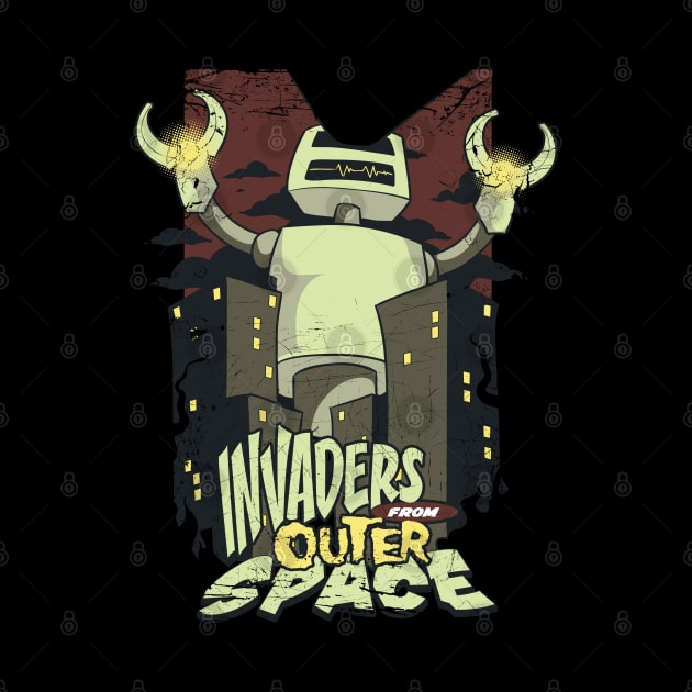 Invaders from Space! For B-movie sci-fi lovers and fans of space adventure. by BecomeAHipsterGeekNow