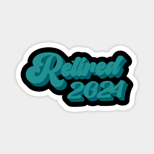 Retired 2024 Magnet by SecuraArt