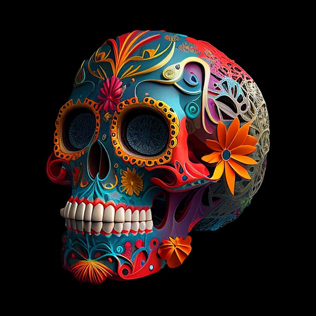 Sugar Skull by Lakeview TeeShop