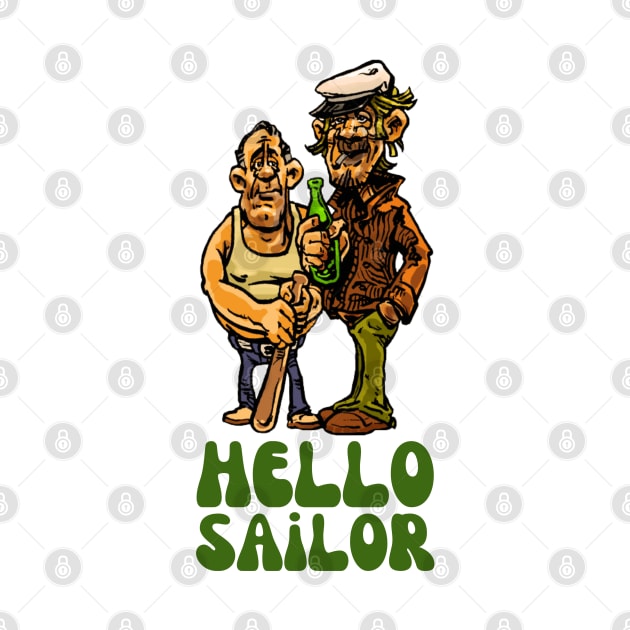 Funny Gift Hello Sailor for Sailor by Fashionistasss