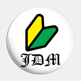 JDM logo Pin