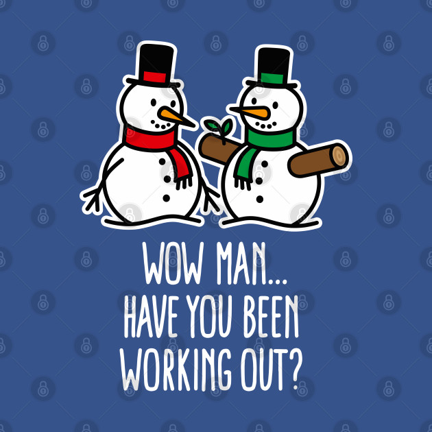 Discover Funny Christmas funny Gym bodybuilding work out - Christmas Gym - T-Shirt