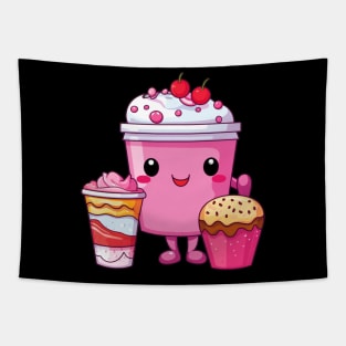 kawaii Ice cream  T-Shirt cute Candy food gilrl Tapestry