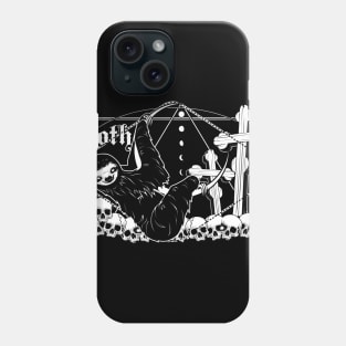 7 sins: Goth Sloth Phone Case