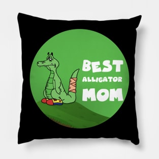 Best alligator mom Pillow