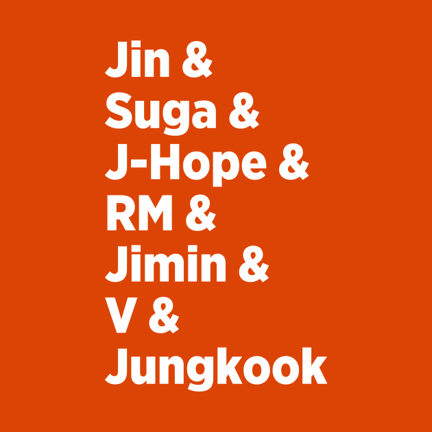 BTS Nicknames - Bangtan Boys Names by We Love Pop Culture