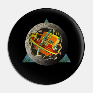 Spaceship Moon! Pin