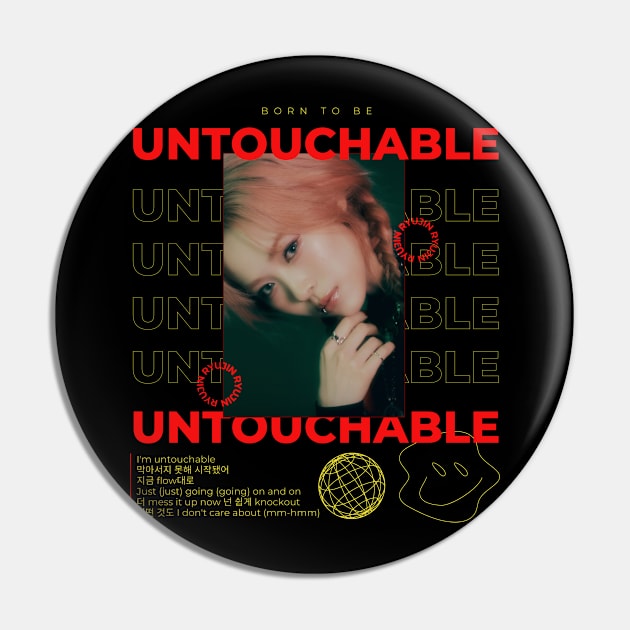 Ryujin Untouchable ITZY Pin by wennstore