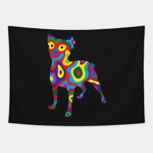 Rainbow Dog 2 Tapestry