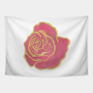 Pink Rose Tapestry