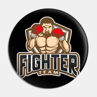 eSport Gaming Team Fighter Pin