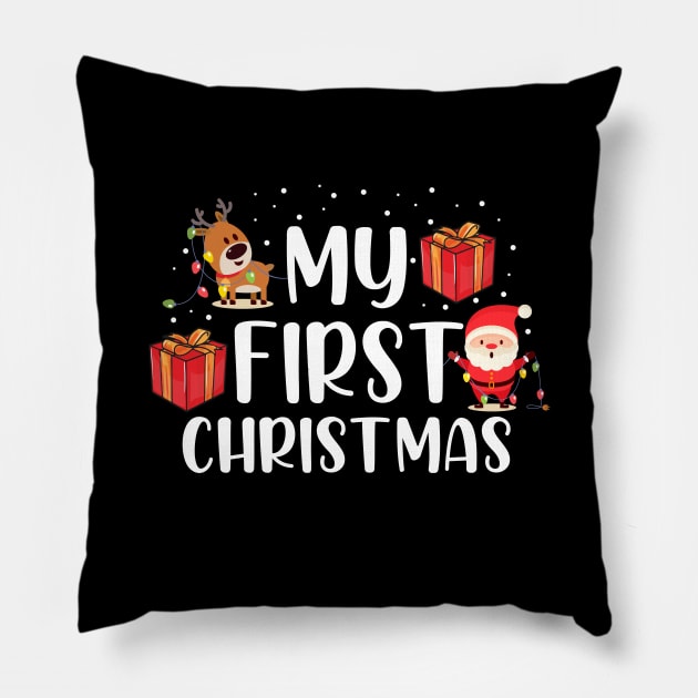 My First Christmas Sweater Pillow by KsuAnn