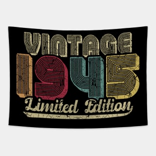 Vintage 1945 Limited Edition 75th Birthday Gift Tapestry