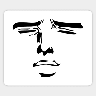 Troll face meme angry mad reaction face HD HIGH QUALITY Magnet