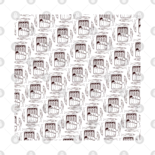 Sardines Pattern by mailboxdisco