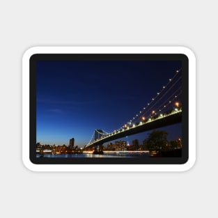 The Manhattan Bridge New York City Magnet