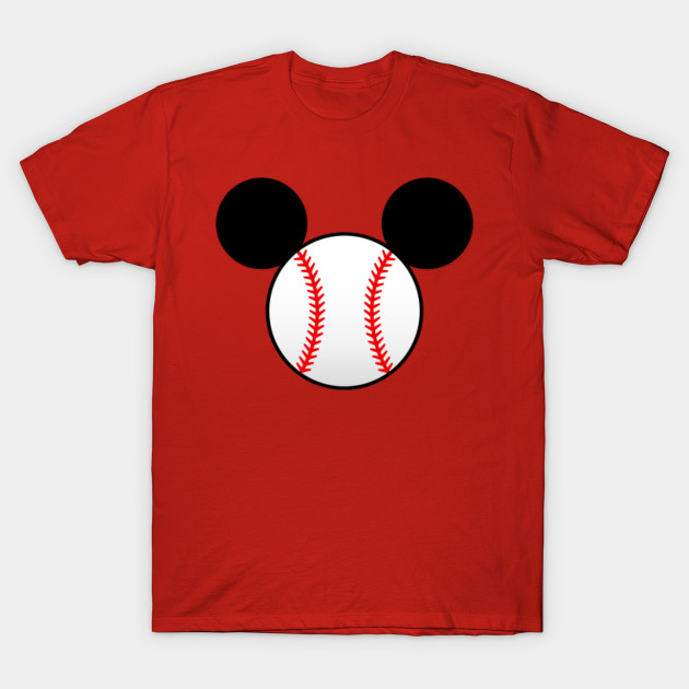 mickey mouse baseball tee